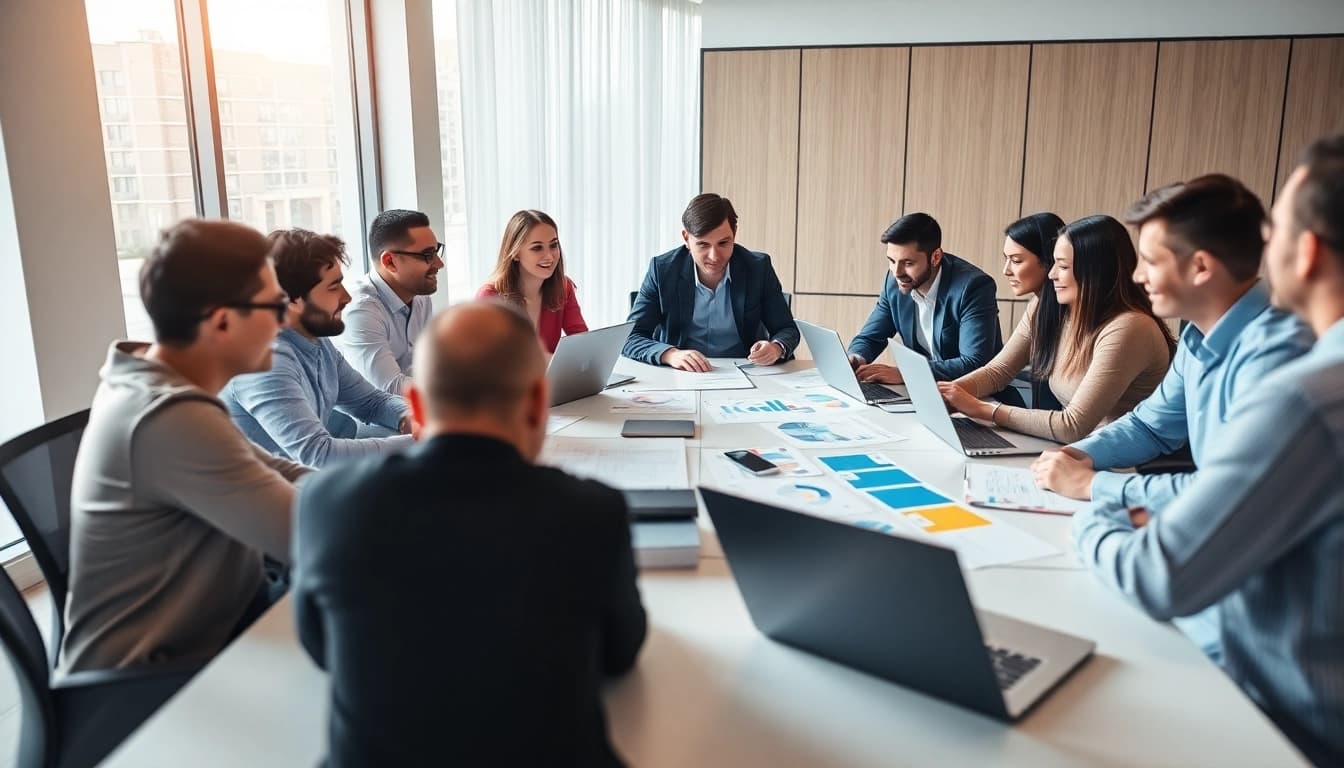 Enhance lead generation efforts in a dynamic office environment through collaboration and strategy.