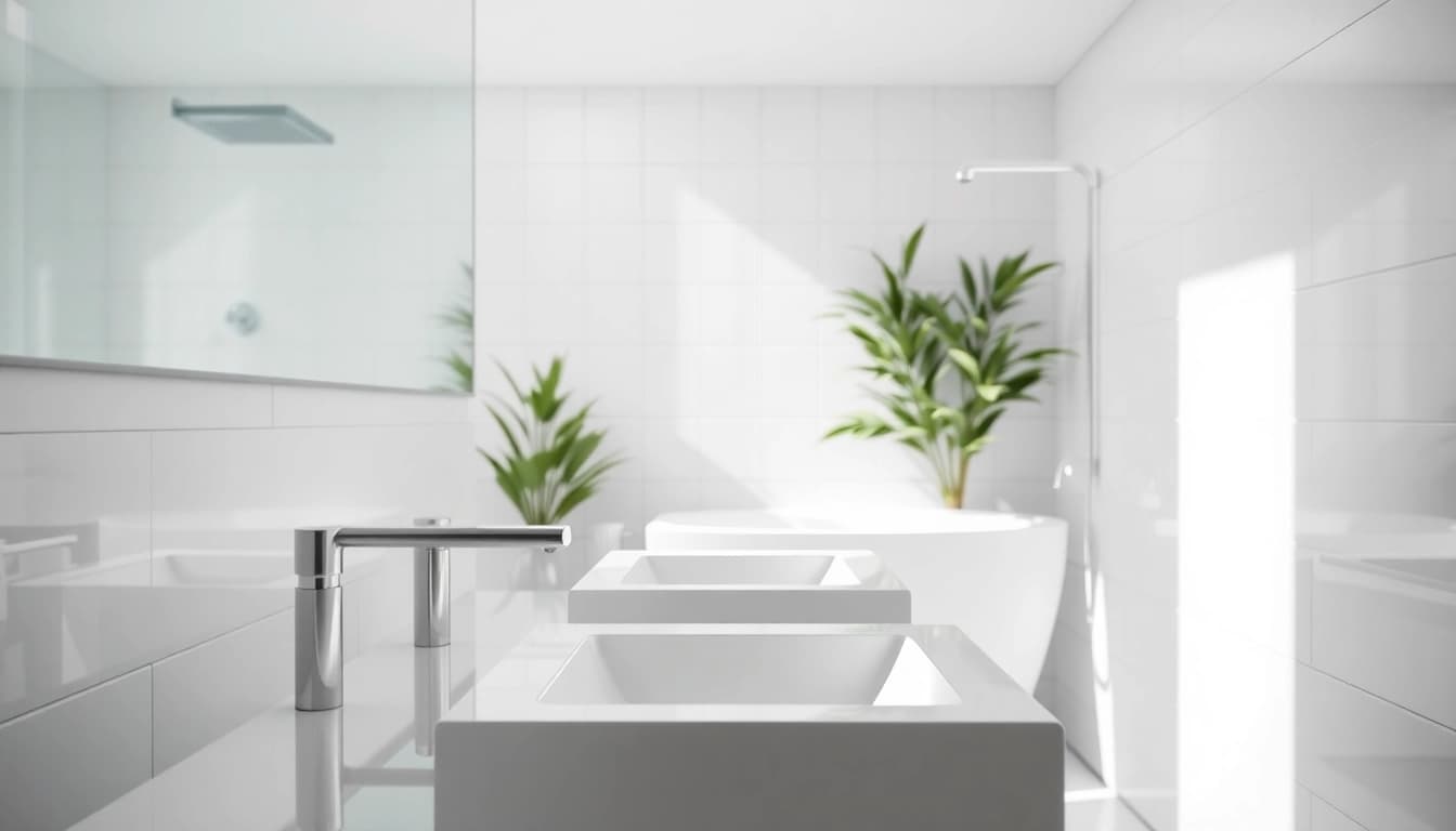 Erleben Sie die hochwertigen sonni sanitär Badezimmerarmaturen in einem modernen und stilvollen Umfeld.