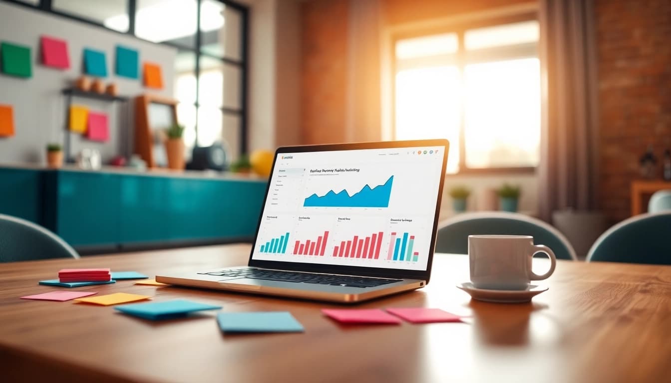 Enhance your digital marketing insights with analytics from https://fhpts.com in a vibrant workspace.