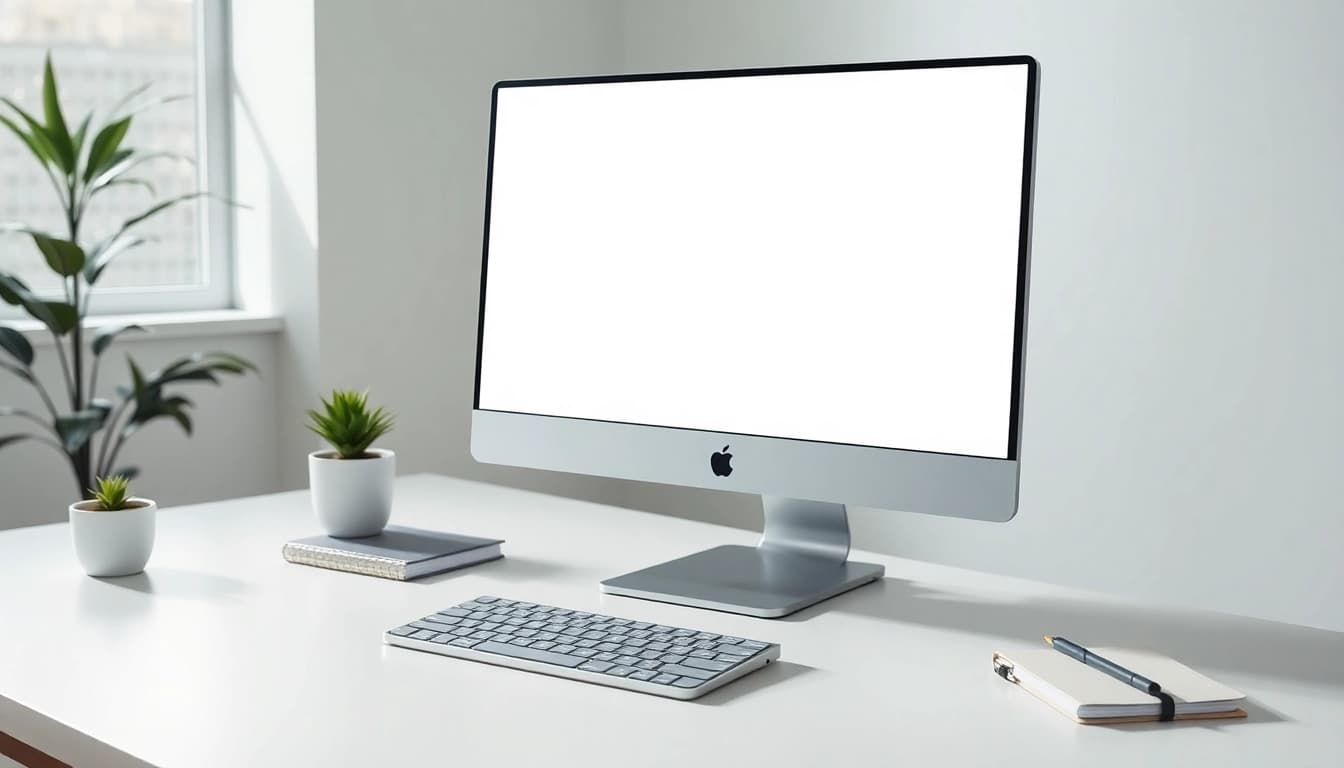 Bright white screen tool enhancing Zoom lighting and focus.