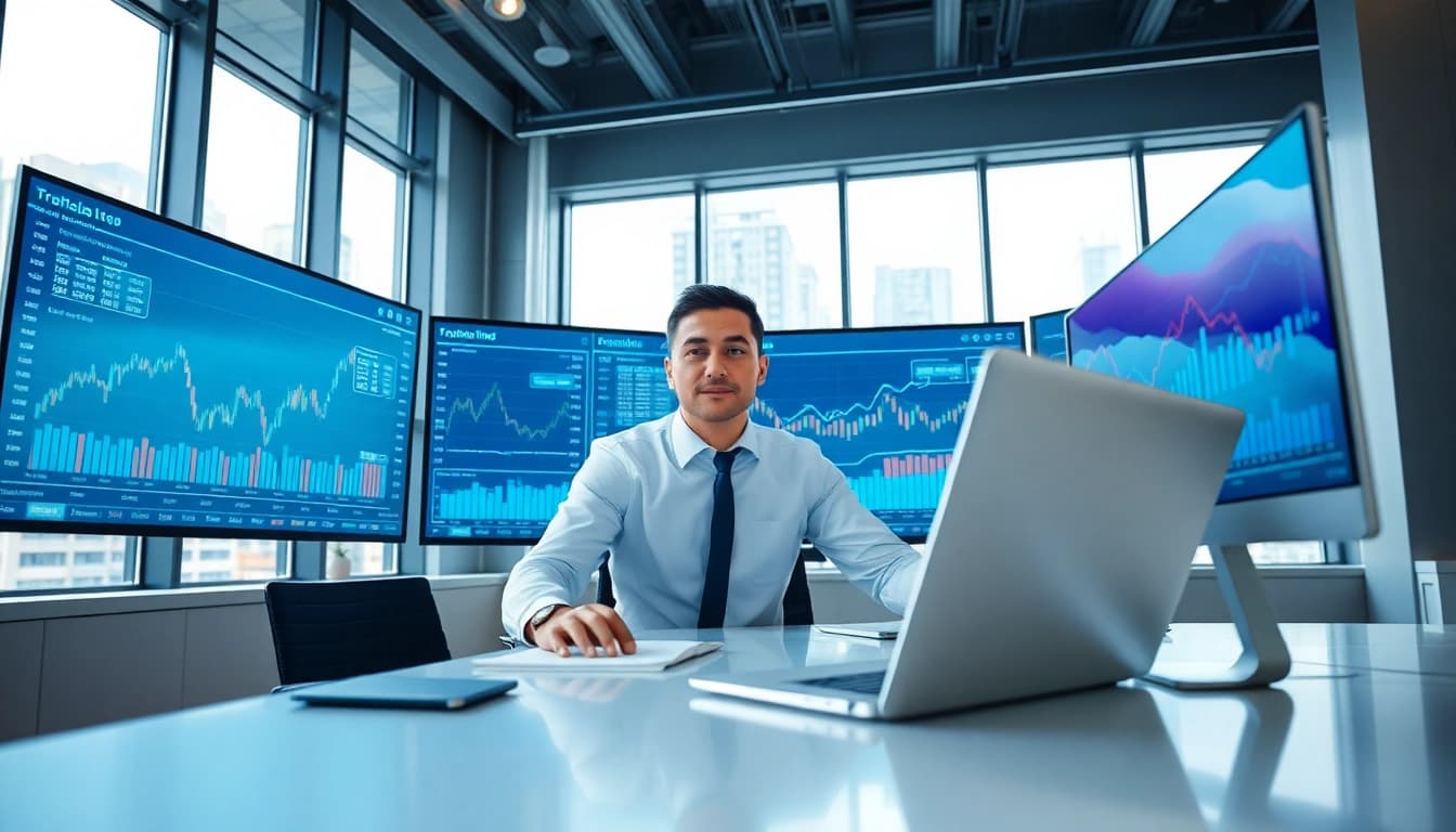 Financial consultant providing expert guidance as a crypto accounting firm