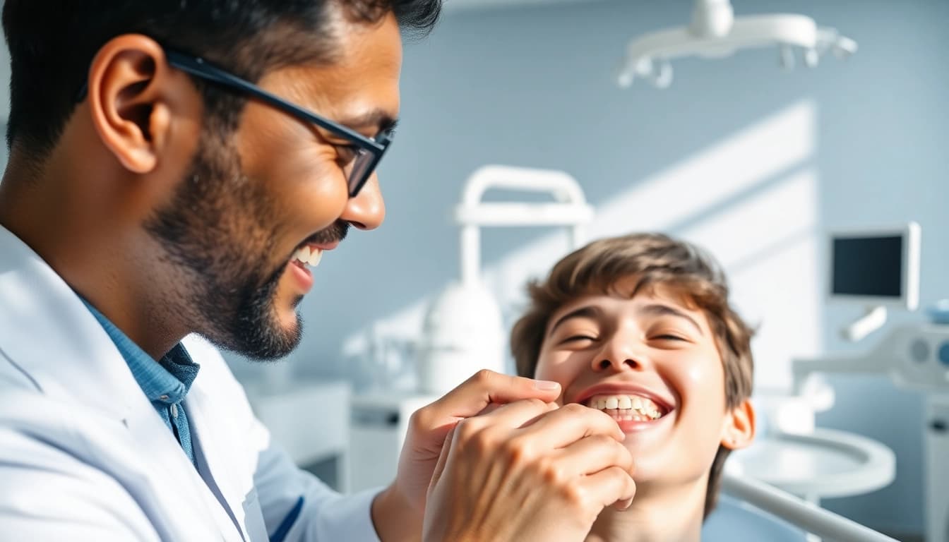 Transforming smiles at level orthodontics north with a skilled orthodontist in a modern clinic.