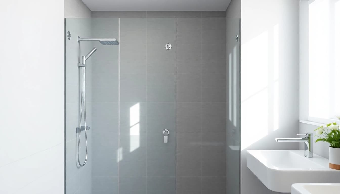 Installez la paroi de douche sirhona élégante pour transformer votre salle de bain moderne.