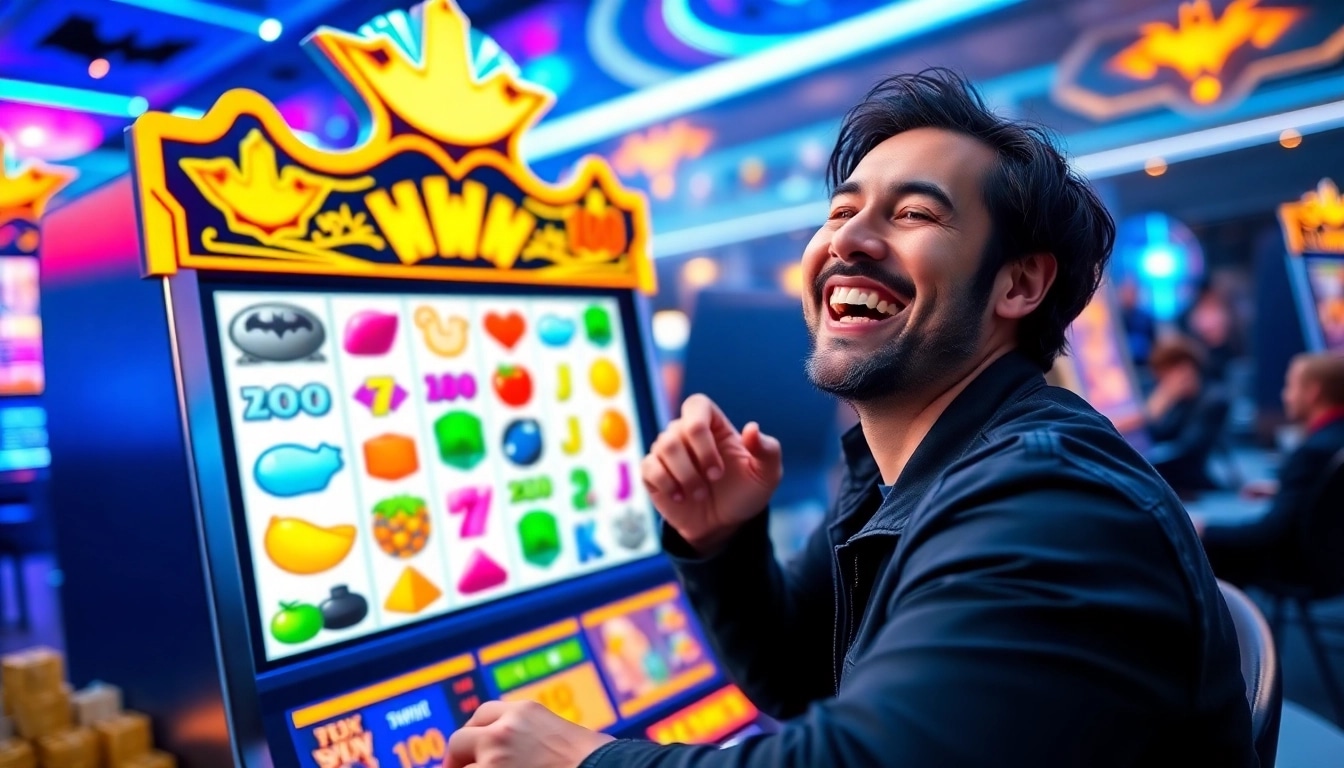 Menangkan permainan batman138 slot dengan penuh semangat di casino online yang ceria.