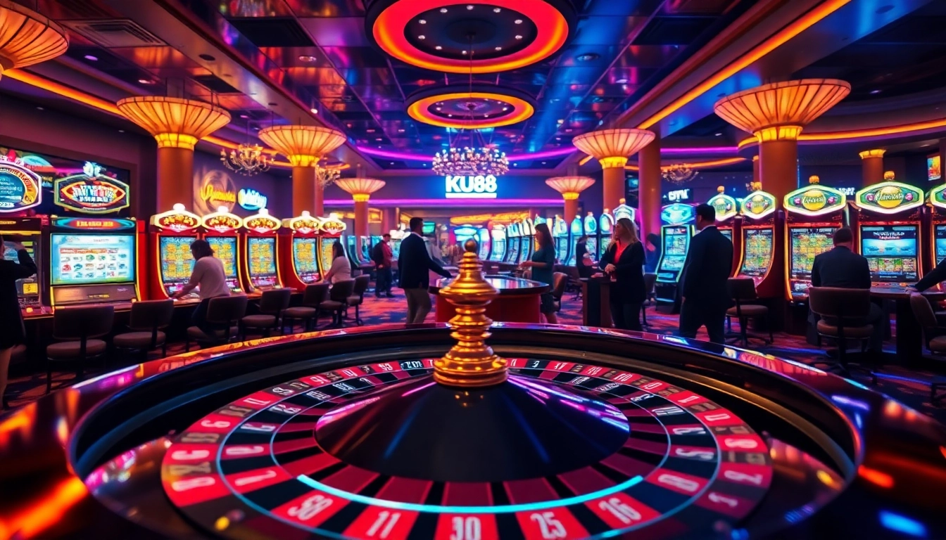 Experience high-stakes action at KU88 Casino with vibrant games, luxurious tables, and thrilling gameplay.