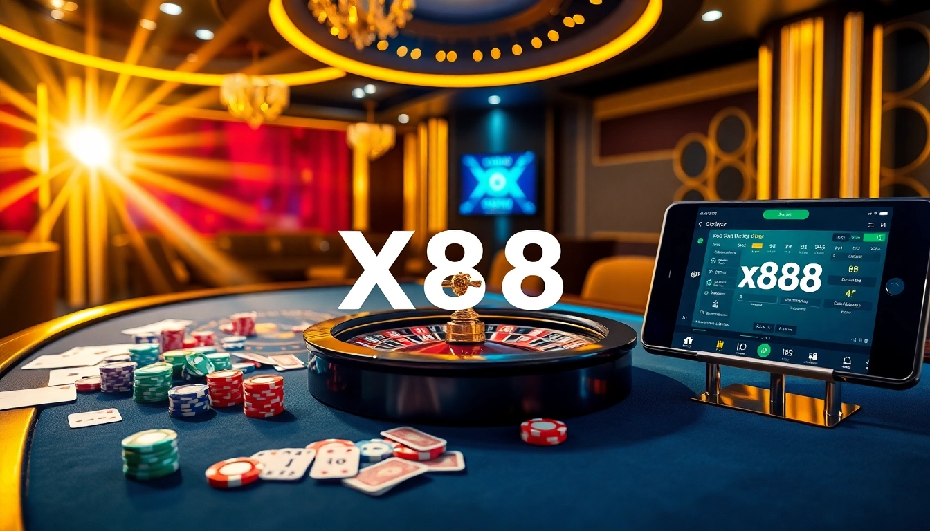 Experience the thrill of X88 with vibrant casino games and betting excitement.