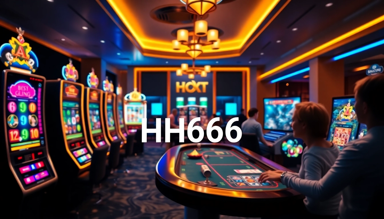 Experience the thrill of HH666 online casino with vibrant games and live dealers.