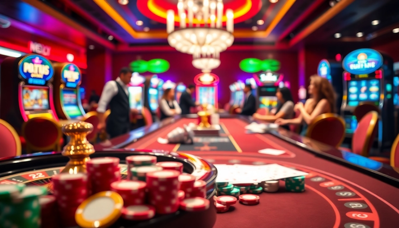 Experience the excitement of PS 99 with professional dealers at the casino table.