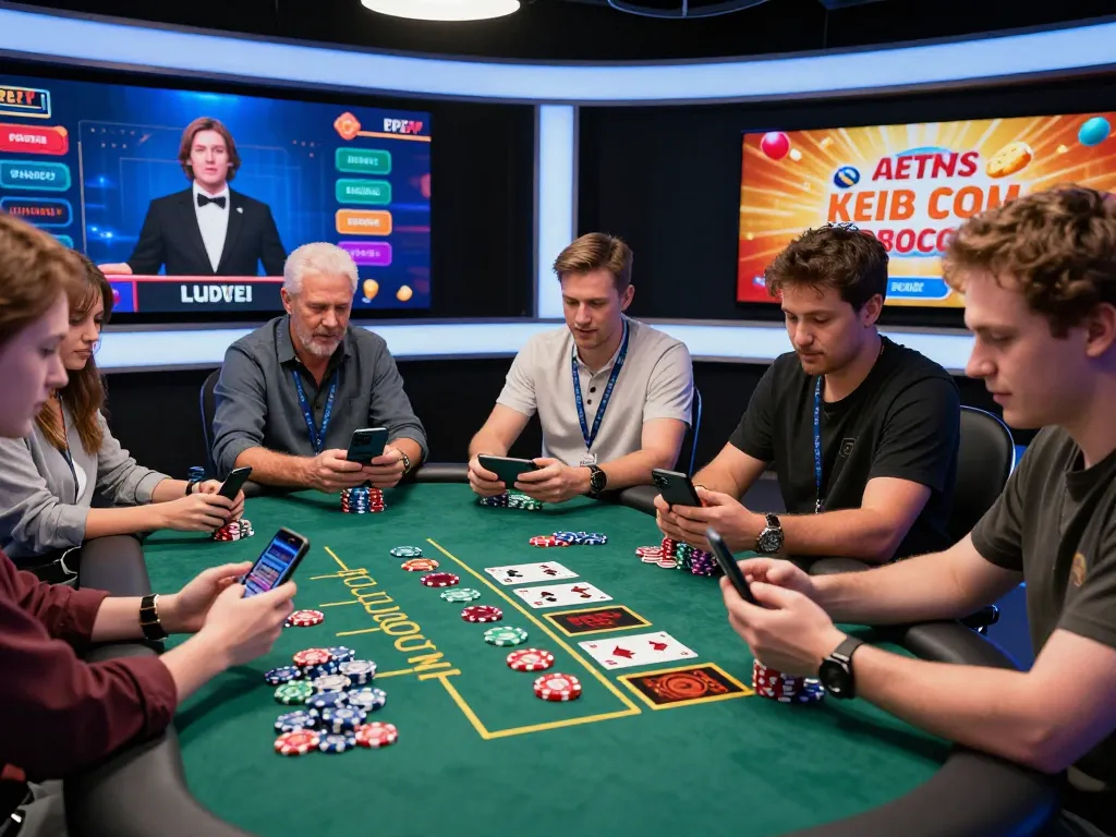 Experience engaging online gaming at https://32win.agency/ with vibrant baccarat action and excited players.