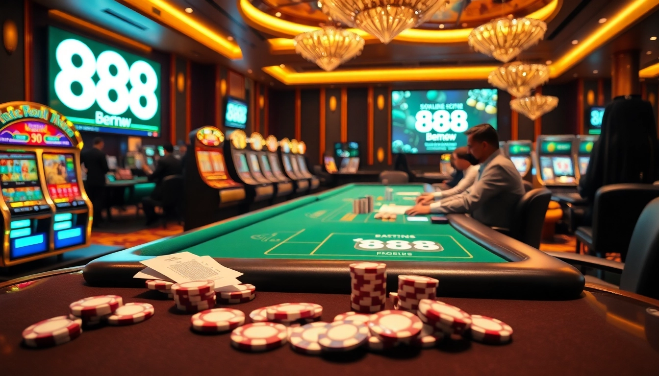Experience the excitement of 888new with vibrant casino games and dynamic betting action.