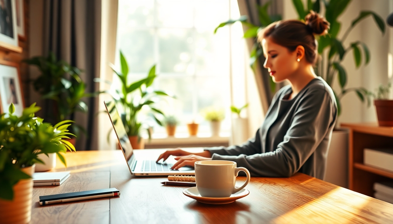 Boost engagement on https://spectacle.com.ua through professional blogging in a cozy home office.