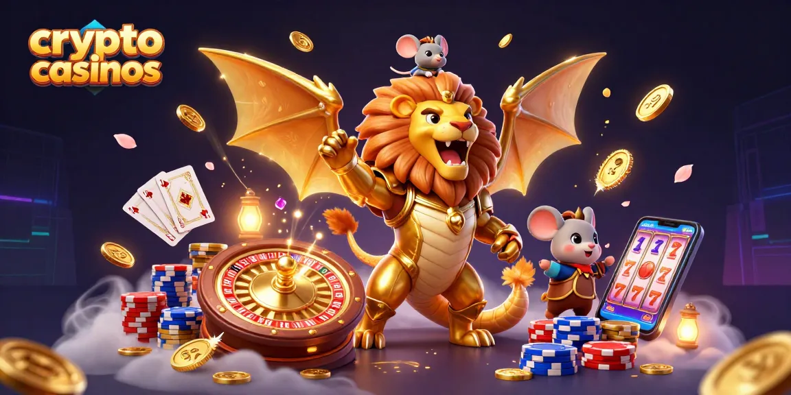 Illuminez votre expérience dans les crypto casinos avec des personnages fantastiques et des éléments de jeu captivants.