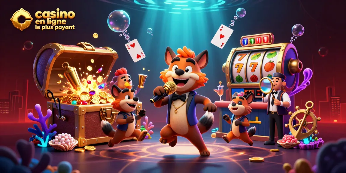Les hyènes s'amusent au casino en ligne le plus payant avec des éléments de jeu captivants.