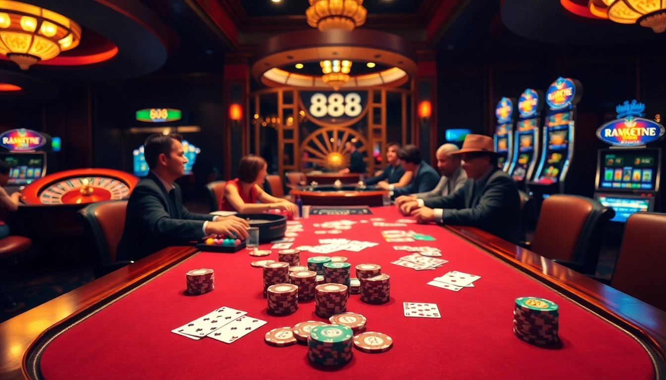 Experience the thrill of gambling at ww 88 with vibrant poker chips and exciting games.