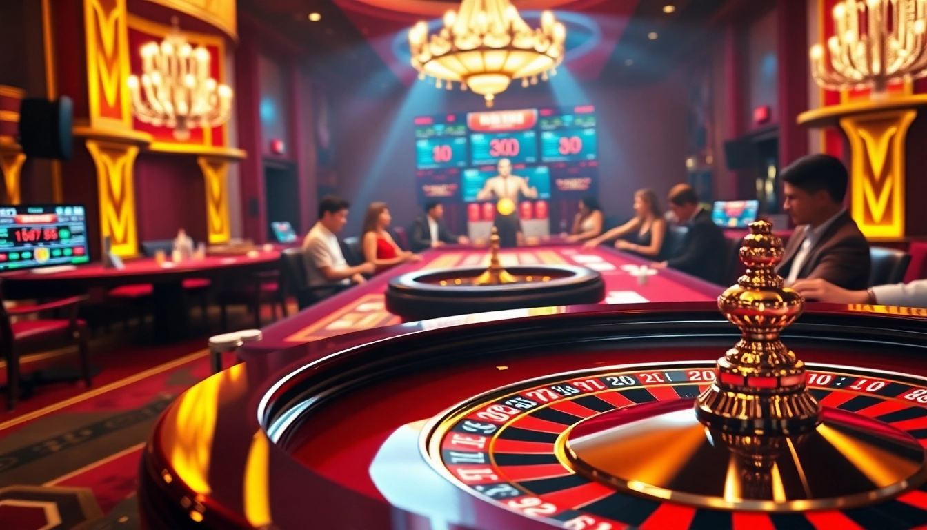 Players enjoying a dynamic game at UU88 Casino's luxurious online poker table.