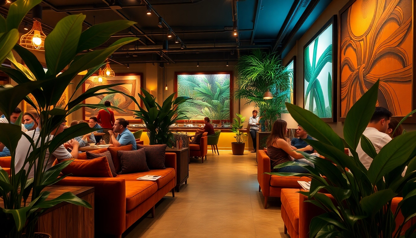Members enjoying a relaxing moment at Meltz Social Club Madrid with stylish decor.