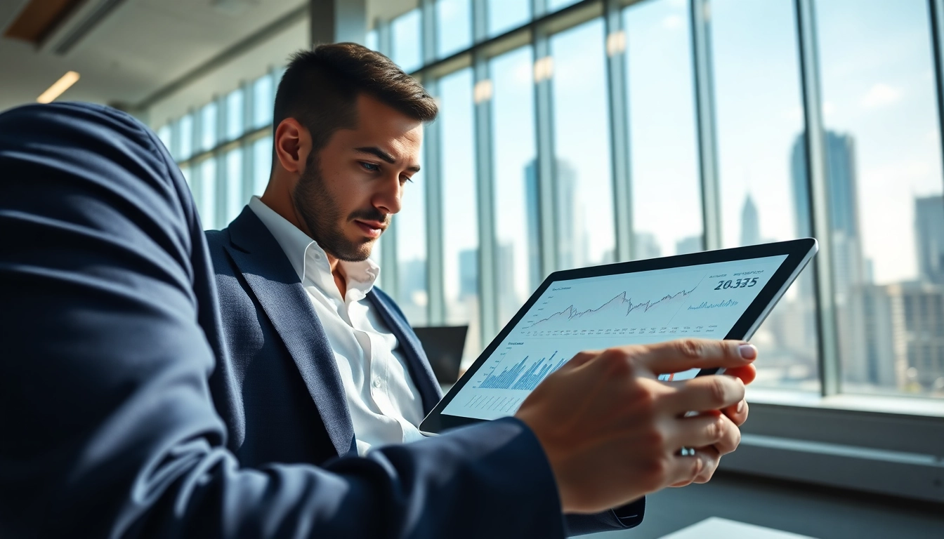 Engage in the Best online stock trading In Saudi Arabia with expert analysis in a modern workspace.