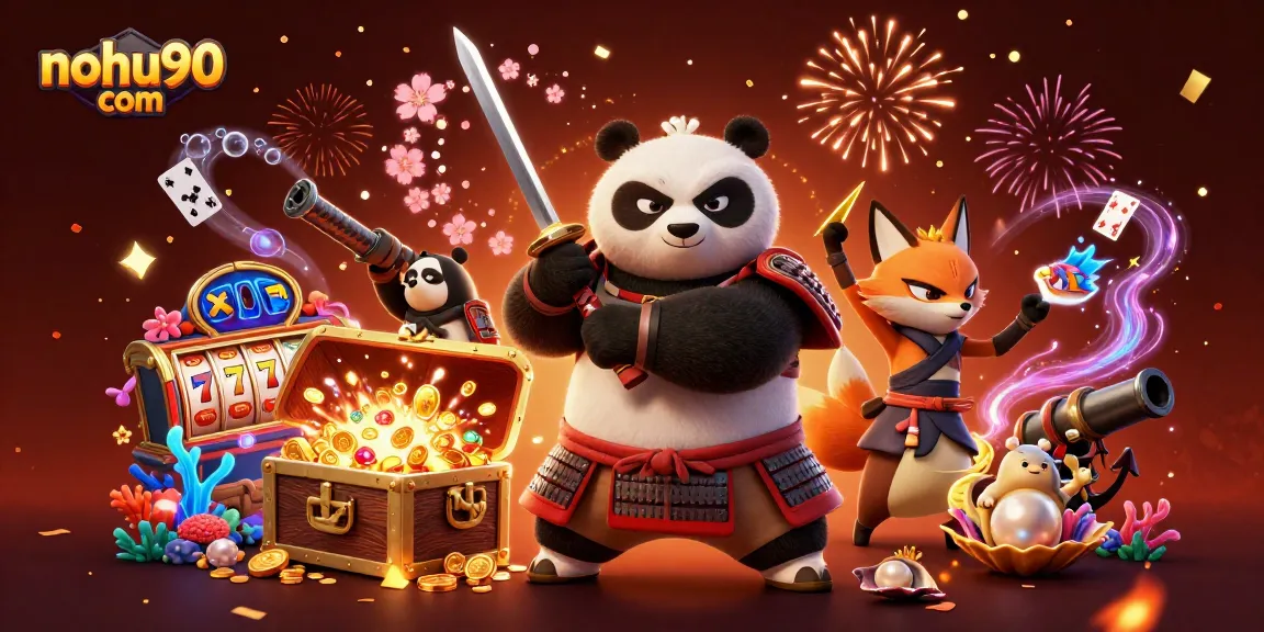Nohu90 com ignites the thrill of winning with vibrant 3D characters and dynamic slot elements.