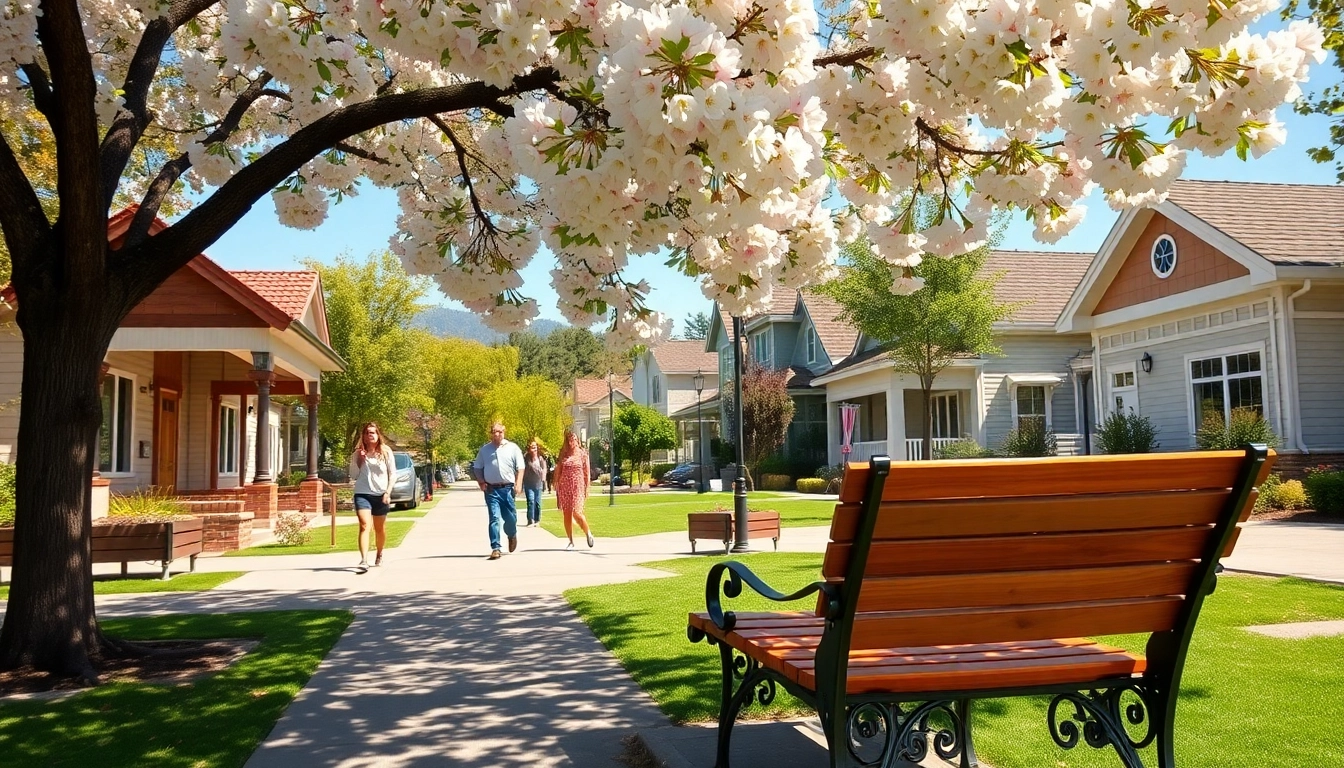 Experience Clarksburg CA's vibrant community scene in a sunlit neighborhood.