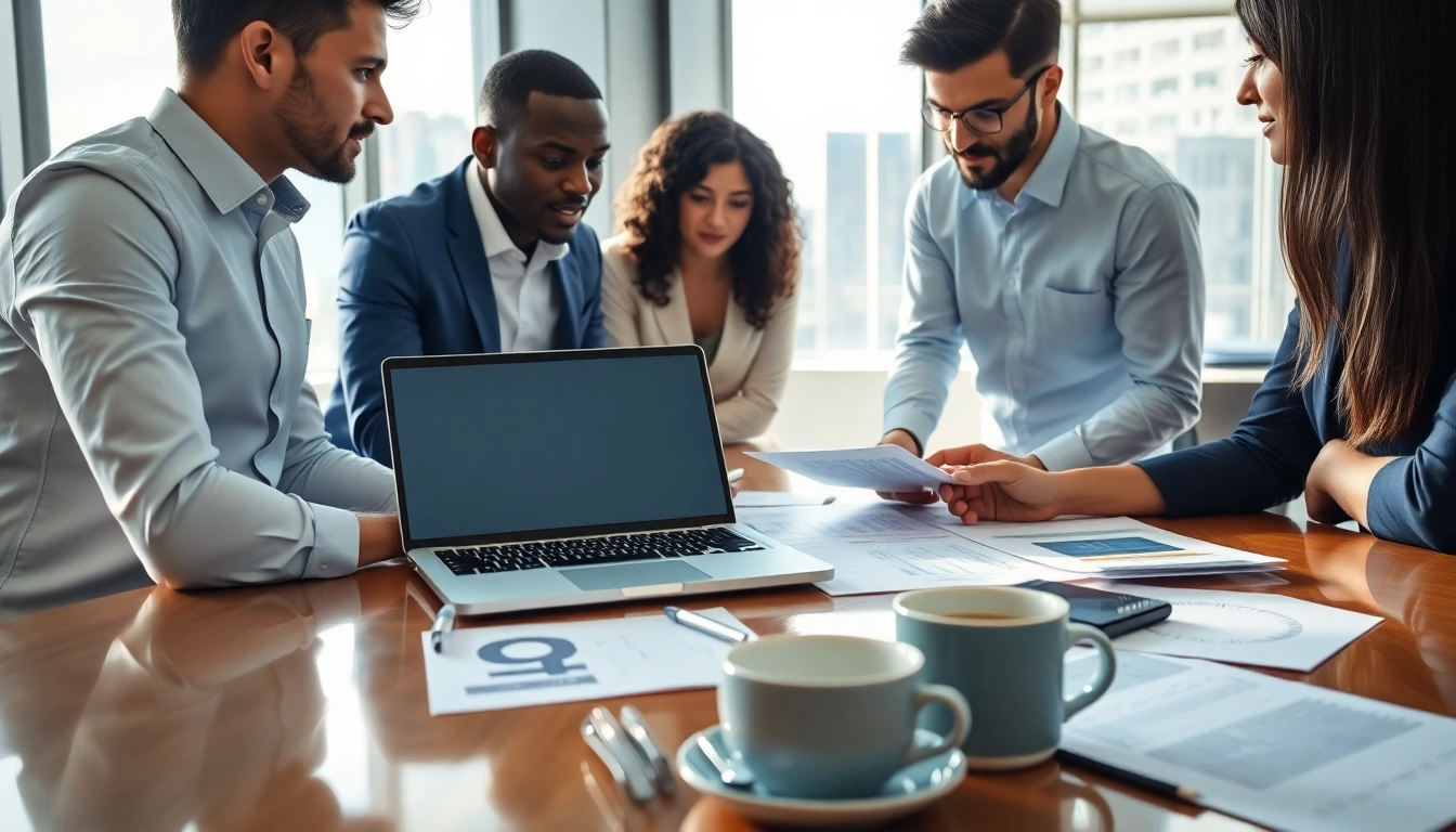 Analyze company data effectively at https://fidelitycorporate.com with a professional team in a modern office.