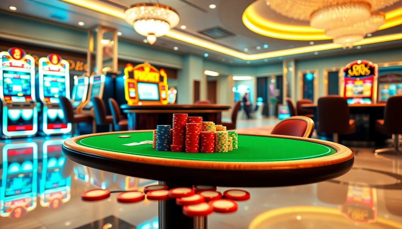 Experience the thrill of gambling at Nhà Cái Uy Tín with elegant casinos featuring roulette, poker, and vibrant slots.