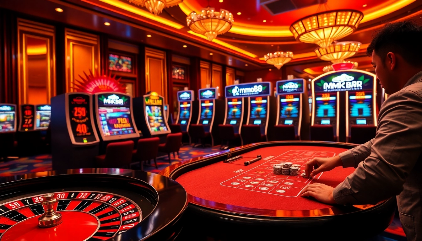 Experience thrilling gameplay at mm88.br.com with vibrant casino tables and immersive online interfaces.