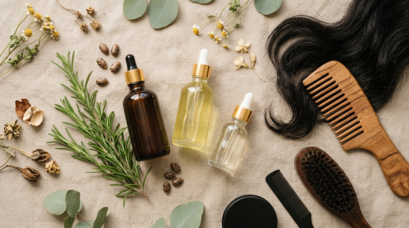 Routine capillaire efficace avec Castor oil