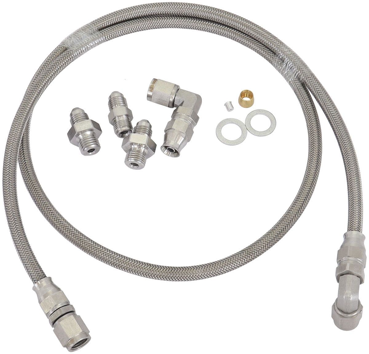 360-degree swivel AN fittings engineered for performance enthusiasts