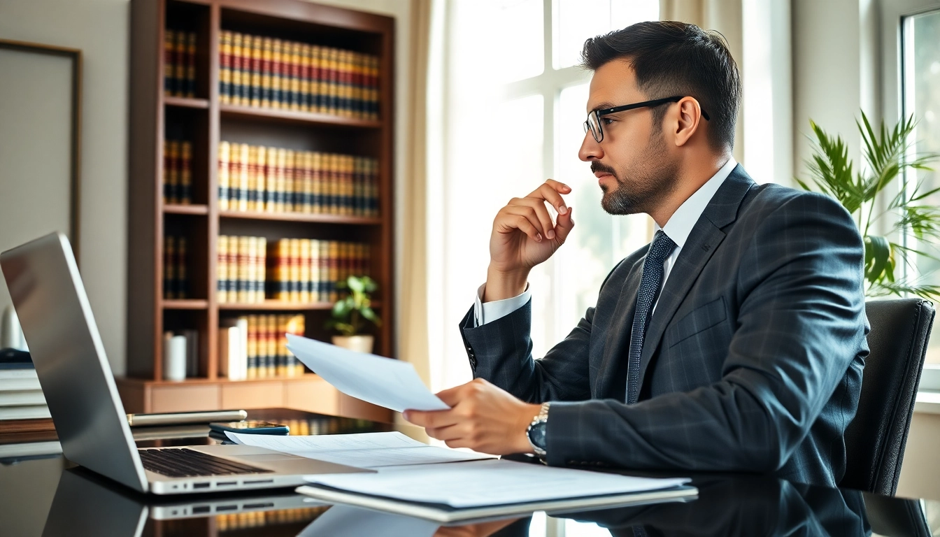 Sarasota personal injury lawyer consulting with a client in a professional office setting