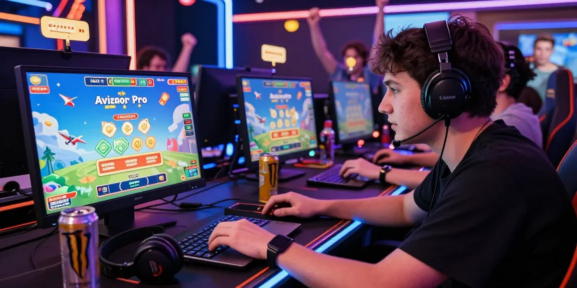 Aviator Pro online gaming environment with players and vibrant graphics.