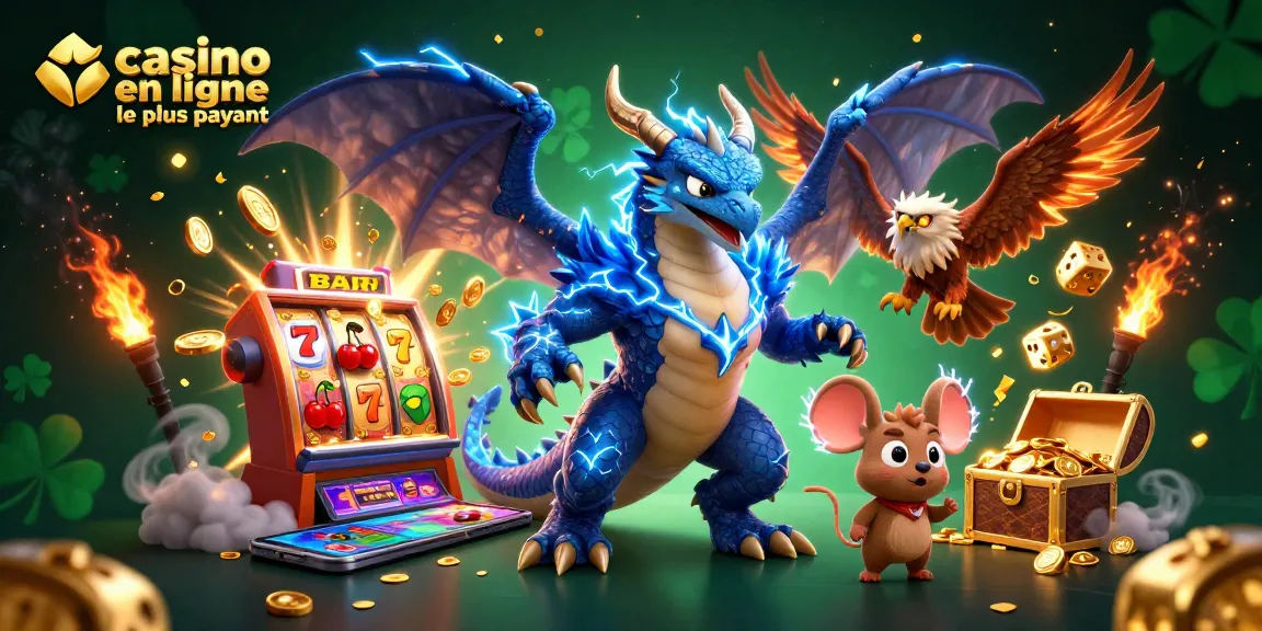 Visualiser des gains avec le casino en ligne le plus payant grâce à des éléments captivants, machines à sous et dragons.