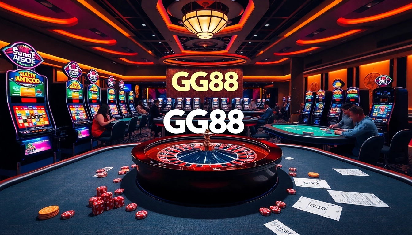 Experience the excitement of GG88 casino gaming with lively tables and advanced betting options.