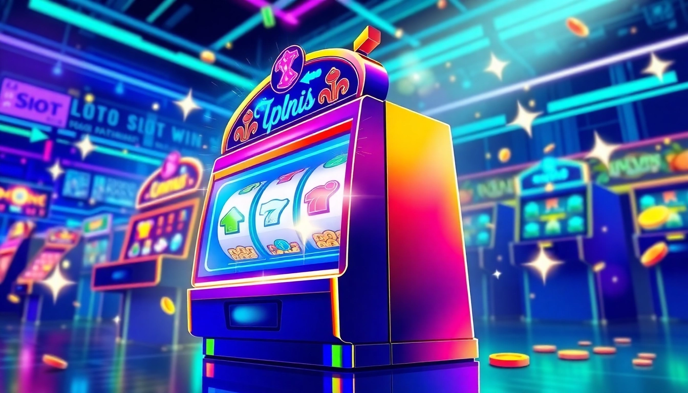 Permainan slot petanitoto yang menarik dengan tampilan grafis cerah dan simbol menarik.