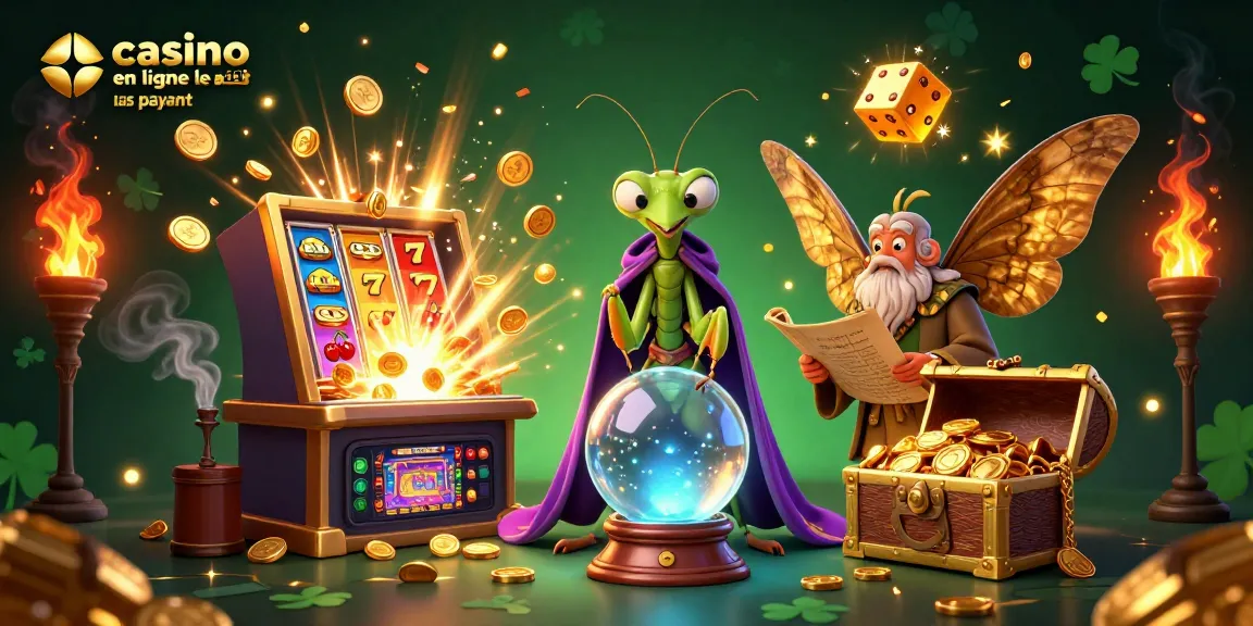 Découvrez le casino en ligne le plus rémunérateur avec une scène de jeux captivante, une machine à sous et des personnages fantastiques.