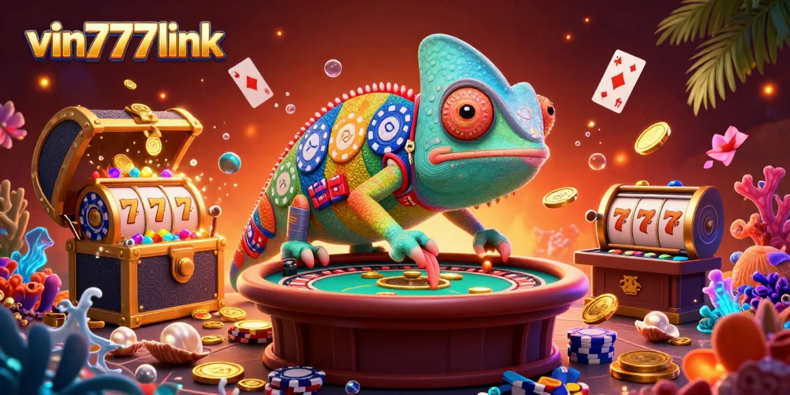 Win big at vin777link with the vibrant chameleon casino owner and dynamic games!