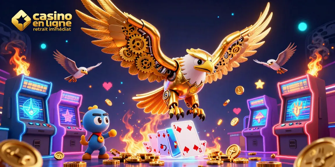 Plongez dans l'univers captivant du casino en ligne avec des éléments de jeu brillants et le retrait immédiat.