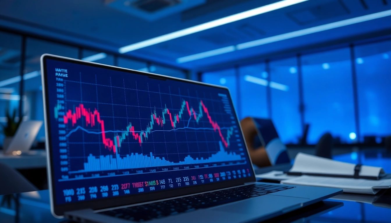 Analyze UPS stock price trends with clear digital insights and professional atmosphere.