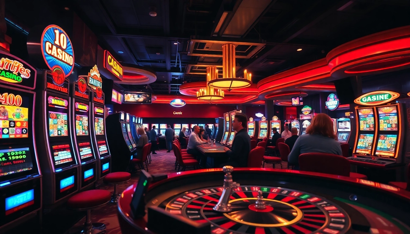 Menangkan besar di obraltoto dengan mesin slot yang ceria dan aktivitas kasino ramai.