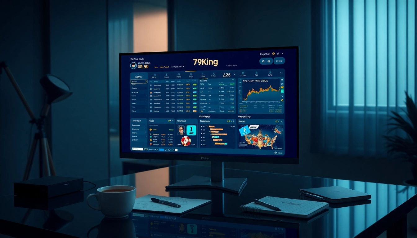 79king online betting interface with real-time odds and diverse gaming categories