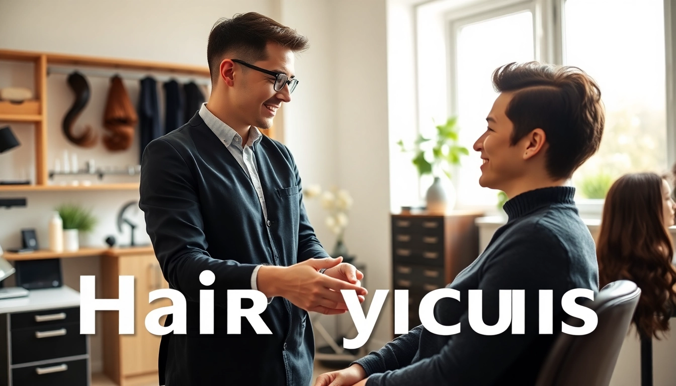 Ace of Fades 212 providing expert hair replacement services in an inviting studio setting.