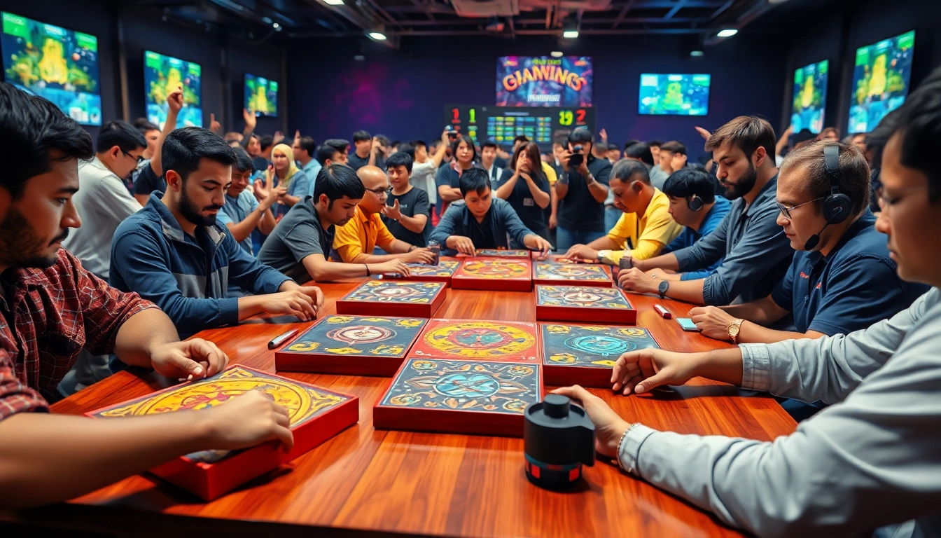 Engaged players strategizing in exciting daman games on vibrant game boards.
