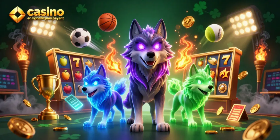 Découvrez le casino en ligne le plus payant avec des esprits de loups et des machines à sous gagnantes.