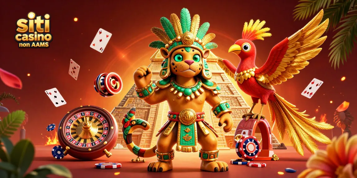 Scopri i migliori siti casino non AAMS con giochi avvincenti e jackpot entusiasmanti.