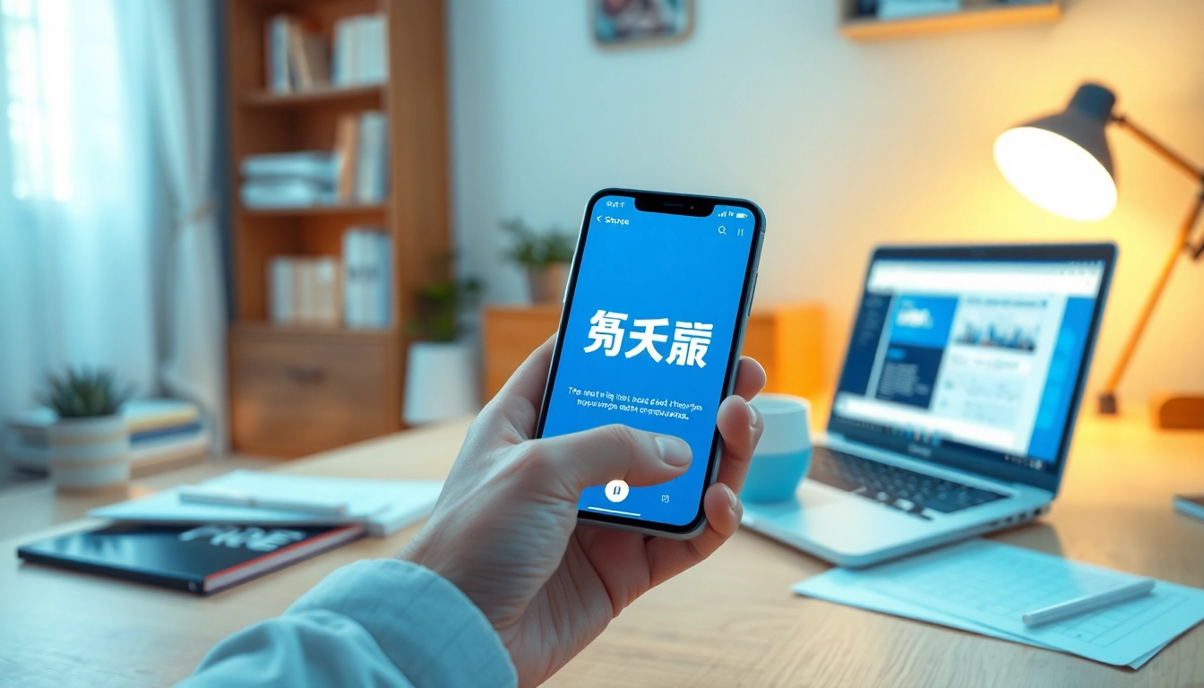 快连下载，展示在温馨的家庭办公环境中，现代设备的无缝连接。