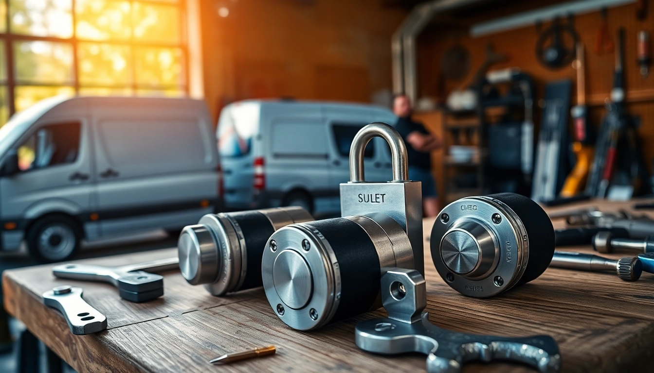Installazione dei lucchetti Daken su https://www.dakenlocks.com per sicurezza dei veicoli.