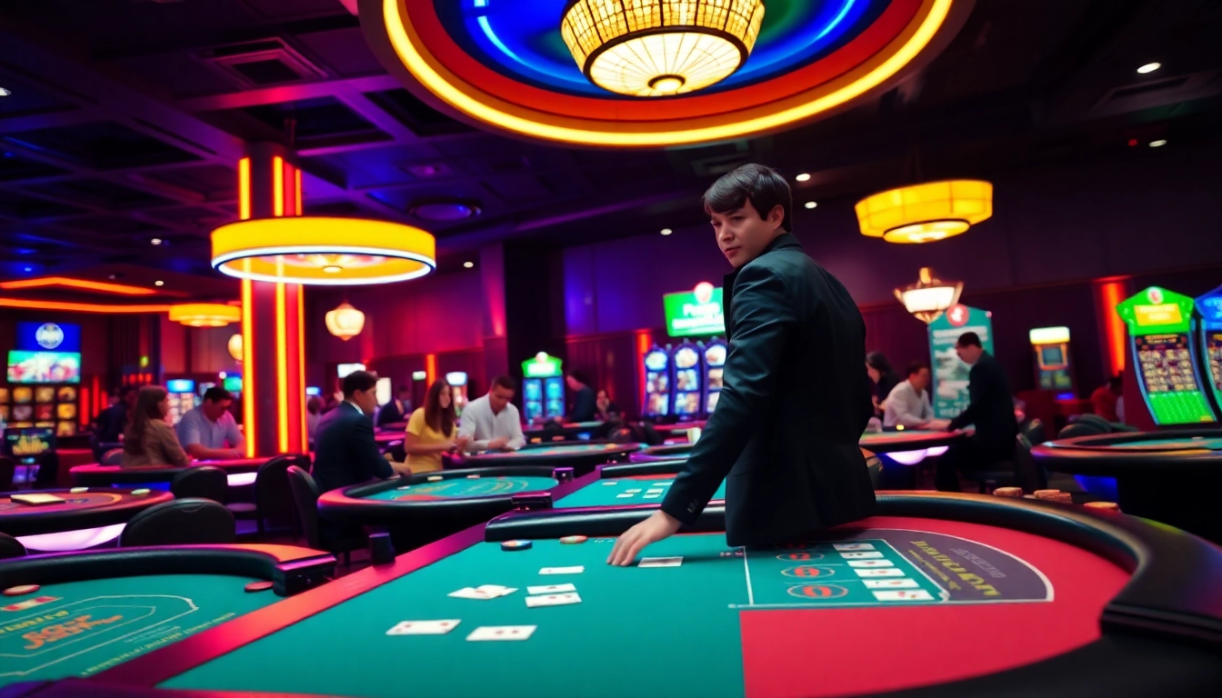 Experience the excitement of gaming at https://casinobonuses.co.com/ with vibrant dealers and lively players.
