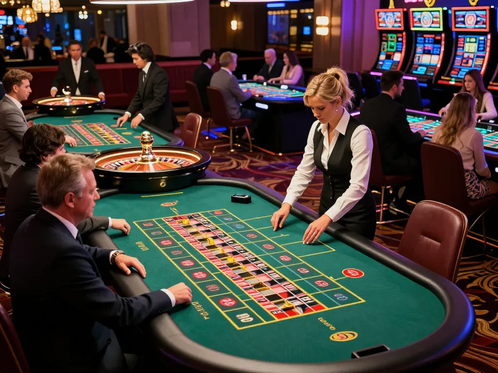 Players engaging in a thrilling roulette game at uu88 casino, showcasing the excitement of online gaming.