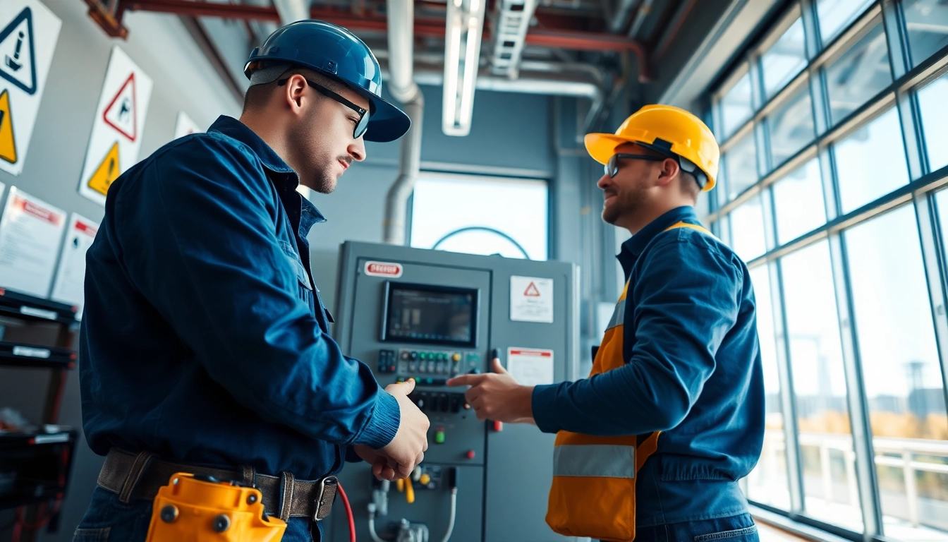 Electrician conducting essential electrical maintenance with professional tools and safety gear.