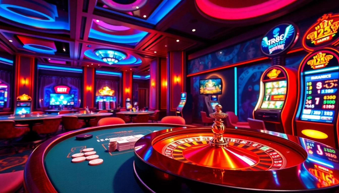 Experience thrilling gambling action at https://tr88.work/ with poker, roulette, and vibrant slot games.