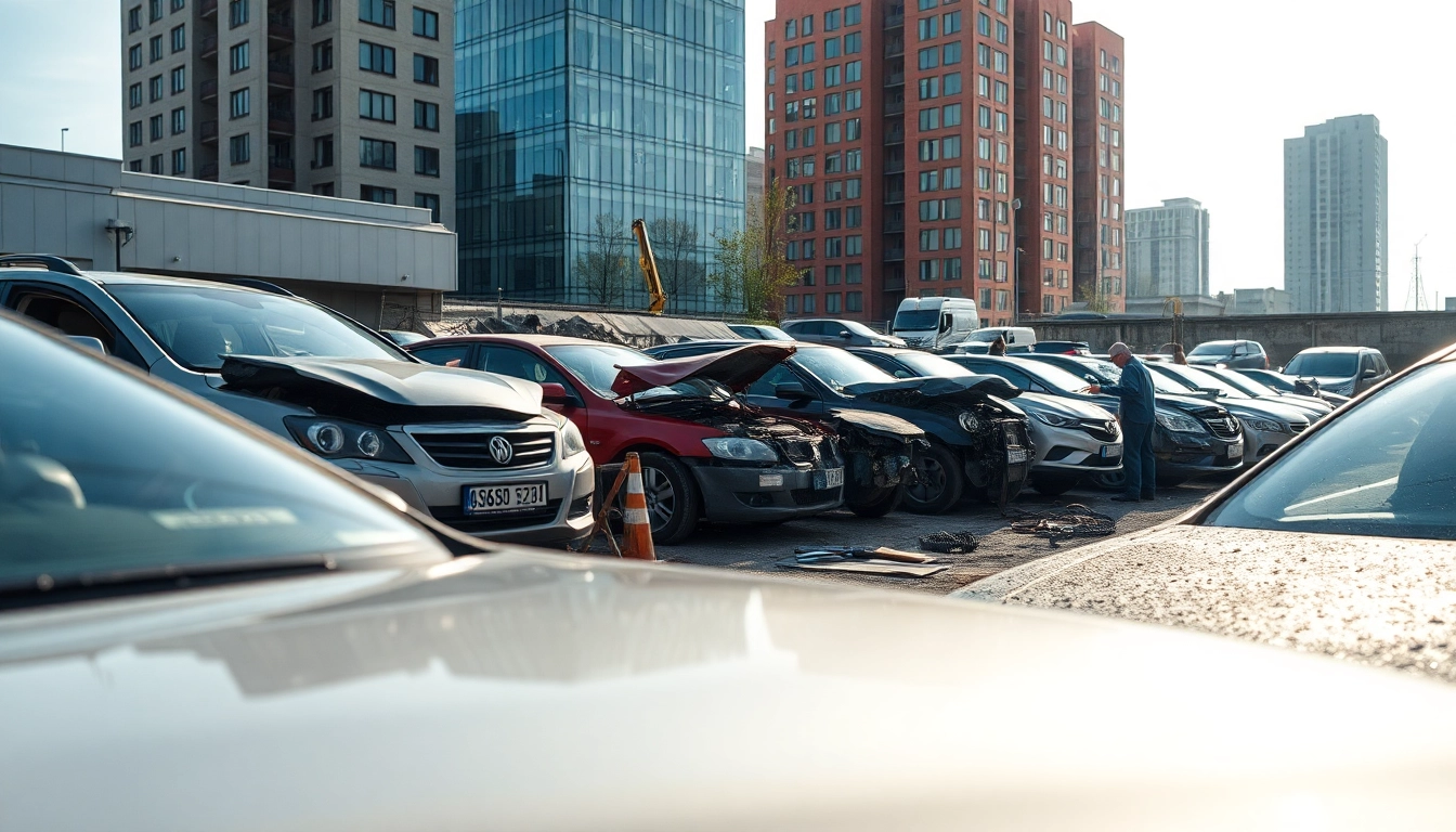 Złomowanie pojazdu Katowice, proces kasacji pojazdów w ruchliwym otoczeniu.